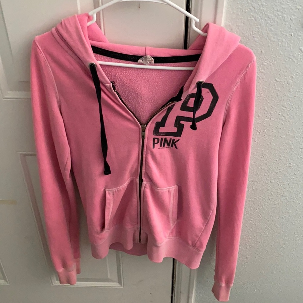 Pink Victoria’s Secret lightweight jacket